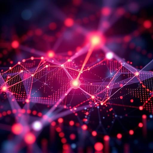 Abstract image representing data visualization techniques